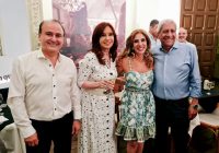 Senadores santiagueños, en brindis de fin de año con Cristina Kirchner